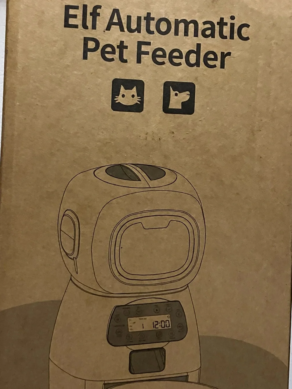ELF Automatic Pet Feeder New in Box for Cats and Dogs